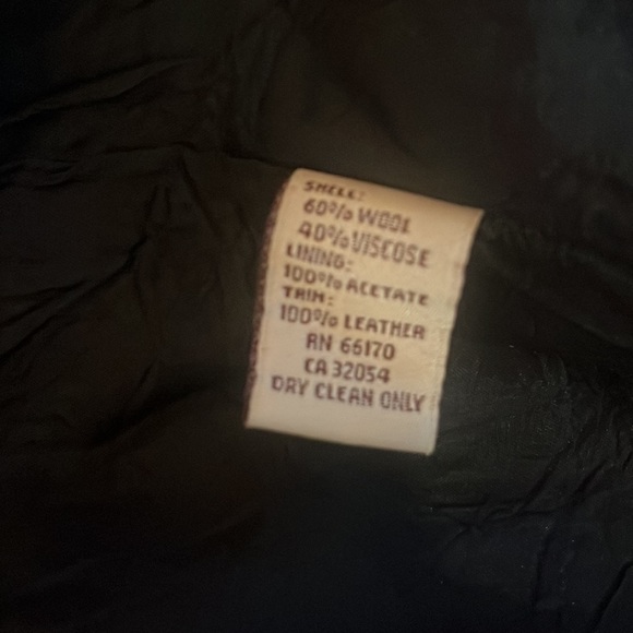 Free People houndstooth wool winter coat  sz. XS - Picture 8 of 8